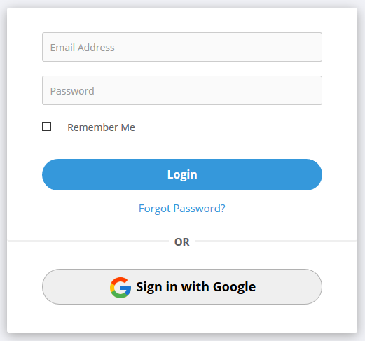 new google signin